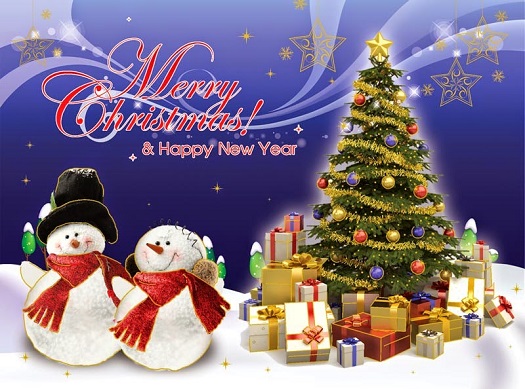 MERRY CHRISTMAS and HAPPY NEW YEAR