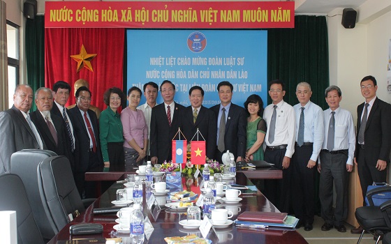 Chuyến thăm, làm việc tại Việt Nam của Đoàn Luật sư CHDCND Lào thành công tốt đẹp