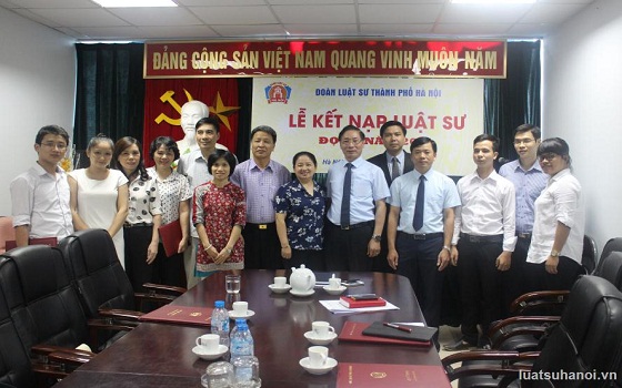Đoàn Luật sư TP. Hà Nội tổ chức Lễ kết nạp luật sư Đợt 6 năm 2016