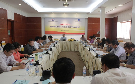 Hội thảo “Góp ý xây dựng đề cương Sổ tay Luật sư” tại Hà Nội