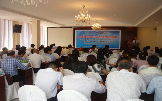 Khánh Hòa: Tổ chức bồi dưỡng kiến thức pháp luật cho doanh nghiệp