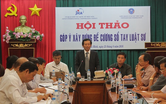 Hội thảo “Góp ý xây dựng đề cương Sổ tay Luật sư”