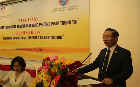 Tọa đàm “Giải quyết tranh chấp thương mại bằng phương pháp trọng tài”