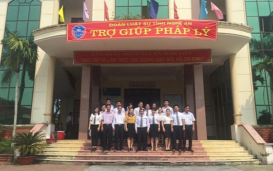 Đoàn Luật sư tỉnh Nghệ An tổ chức hoạt động trợ giúp pháp lý