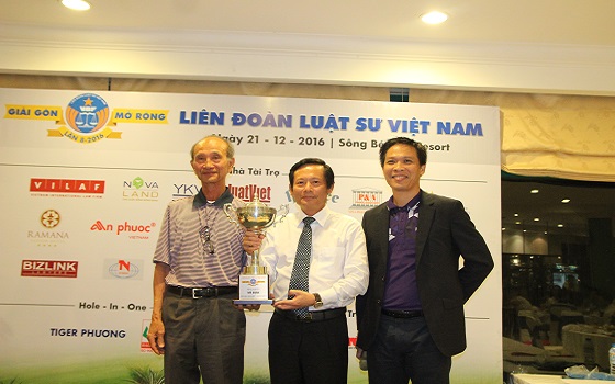 Kết quả thi đấu Giải Golf Liên đoàn Luật sư  Việt Nam mở rộng lần thứ VIII - 2016