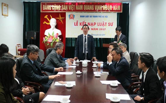 Lễ kết nạp luật sư Đợt 2 năm 2017