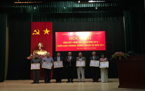 Đảng bộ Đoàn luật sư thành phố Hà Nội tổ chức Hội nghị tổng kết năm 2016 và triển khai công tác năm 2017