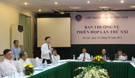Nghị quyết Phiên họp lần thứ XXI Ban Thường vụ Liên đoàn luật sư Việt Nam