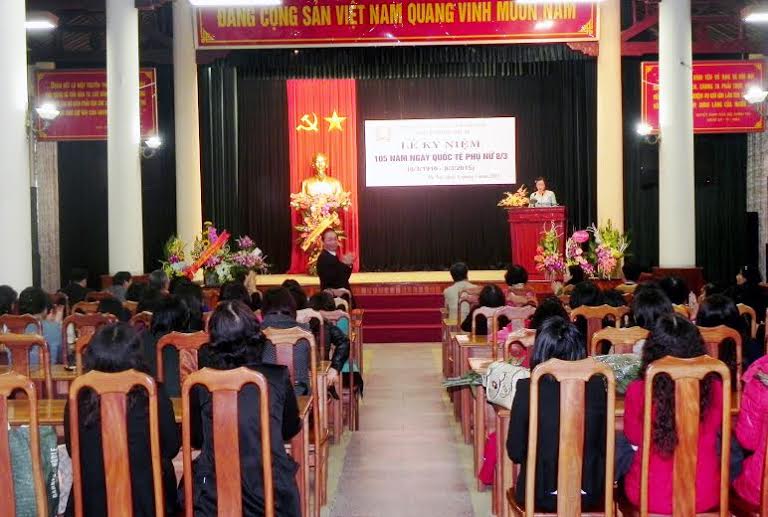 Đoàn luật sư TP Hà Nội tổ chức mít tinh chào mừng ngày Quốc tế Phụ nữ 8-3