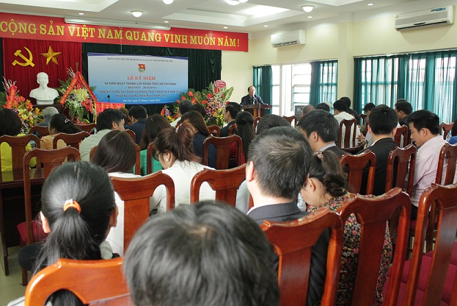 Đoàn TNCS Hồ Chí Minh Đoàn luật sư TP Hà Nội mít tinh kỷ niệm 84 năm thành lập Đoàn TNCS Hồ Chí Minh và tổng kết hoạt động năm 2014