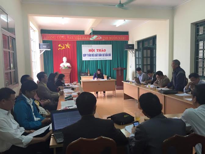 Đoàn luật sư tỉnh Bắc Giang tổ chức Hội nghị góp ý Bộ luật Dân sự (sửa đổi)