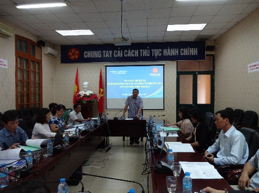 Hội nghị tập huấn, trao đổi nghiệp vụ với cán bộ của các cơ quan thành viên Hội đồng Tư vấn cải cách thủ tục hành chính, thành viên Ban công tác