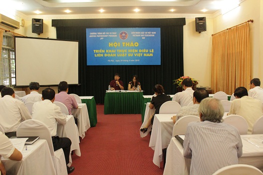 Hội thảo “Triển khai thực hiện Điều lệ Liên đoàn Luật sư Việt Nam”