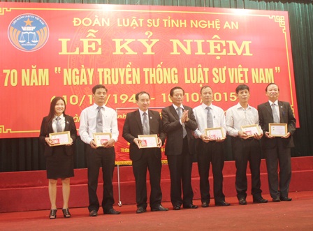 Đoàn luật sư tỉnh Nghệ An tưng bừng kỷ niệm 70 năm Ngày truyền thống Luật sư Việt Nam