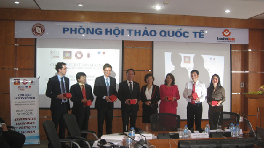 Hội thảo quốc tế giữa Đoàn luật sư Hà Nội và Đoàn luật sư Toulouse (Cộng hòa Pháp) về Đạo đức nghề nghiệp luật sư.