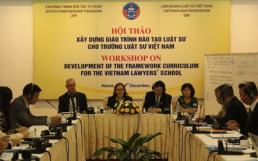Xây dựng chương trình đào tạo nghề luật sư