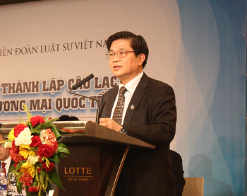 BÀI PHÁT BIỂU CỦA LS. TS ĐỖ NGỌC THỊNH – PHÓ CHỦ TỊCH LIÊN ĐOÀN LUẬT SƯ VIỆT NAM TẠI ĐẠI HỘI THÀNH LẬP CÂU LẠC BỘ LUẬT SƯ THƯƠNG MẠI QUỐC TẾ VIỆT NAM