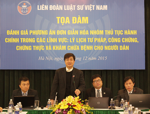 Tọa đàm trao đổi kết quả đánh giá phương án đơn giản hóa nhóm thủ tục hành chính