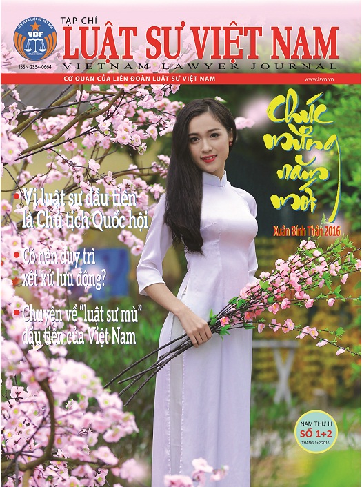 Đón đọc Tạp chí Luật sư Việt Nam số đặc biệt mừng Xuân Bính Thân 2016
