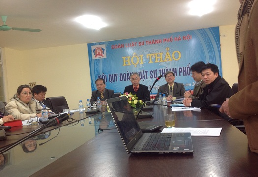 Hội thảo về Nội quy Đoàn luật sư thành phố Hà Nội