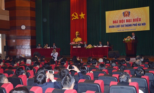 Đại hội đại biểu Đoàn luật sư thành phố Hà Nội thành công tốt đẹp