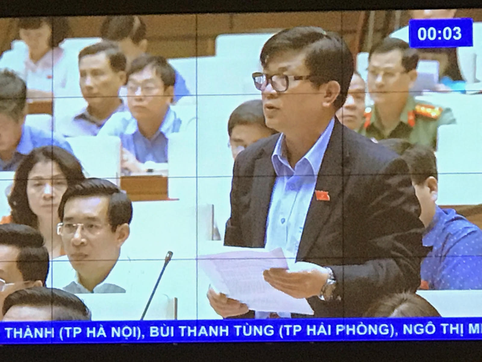 ĐBQH - Chủ tịch LĐLSVN Đỗ Ngọc Thịnh góp ý dự thảo NQ thí điểm cơ chế, chính sách đặc thù phát triển TP. HCM