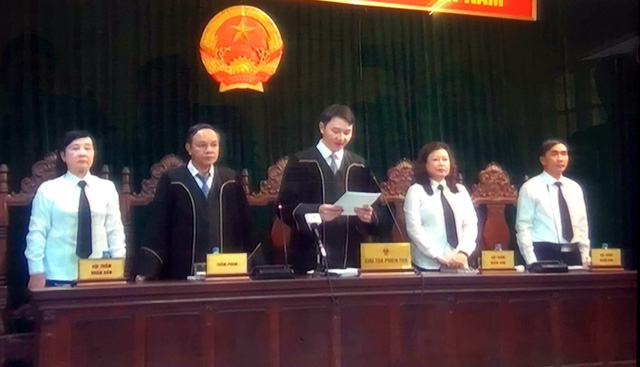 Phiên toà đại án Hà Văn Thắm – OceanBank (29/9): Tuyên tử hình Nguyễn Xuân Sơn, tù chung thân Hà Văn Thắm