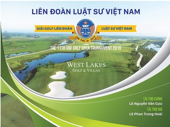 Tổ chức thành công giải golf Liên đoàn Luật sư Việt Nam lần thứ XI